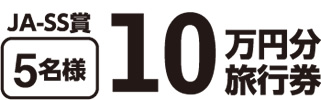10万円分旅行券