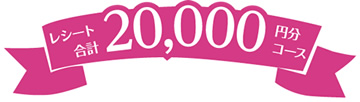 レシート合計 5000円分応募コース