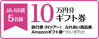 10万円分ギフト券