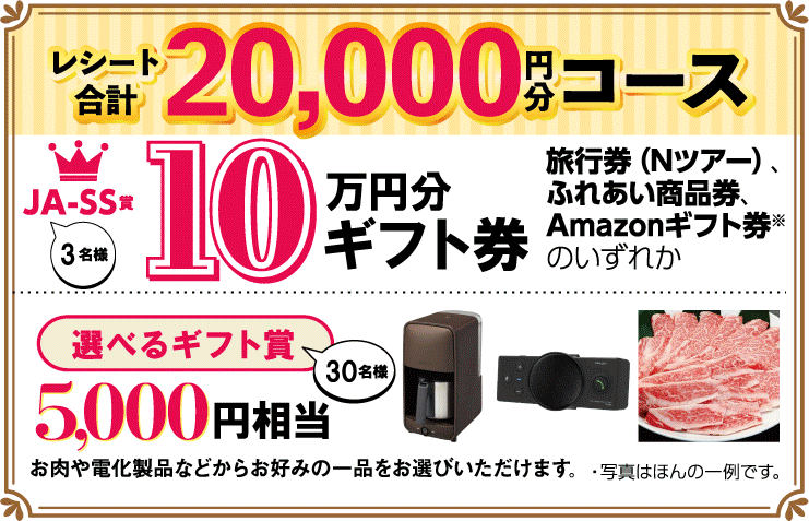 20000円分コース